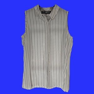 KARL LAGERFELD GREAT CONDITION STRIPED BLOUSE
